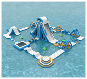 Inflatable Water Park Obstacle Course A7-99
