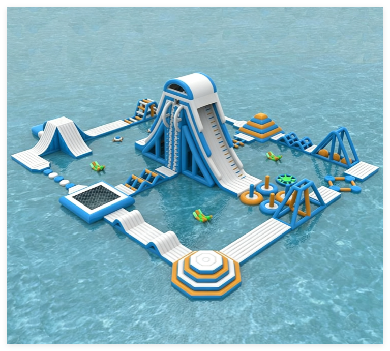 Inflatable Water Park Obstacle Course A7-99 - Image 3