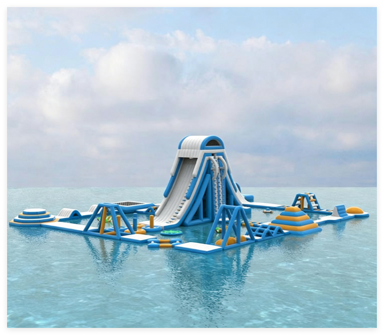 Inflatable Water Park Obstacle Course A7-99 - Image 6