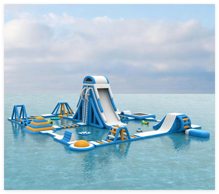 Inflatable Water Park Obstacle Course A7-99 - Image 2