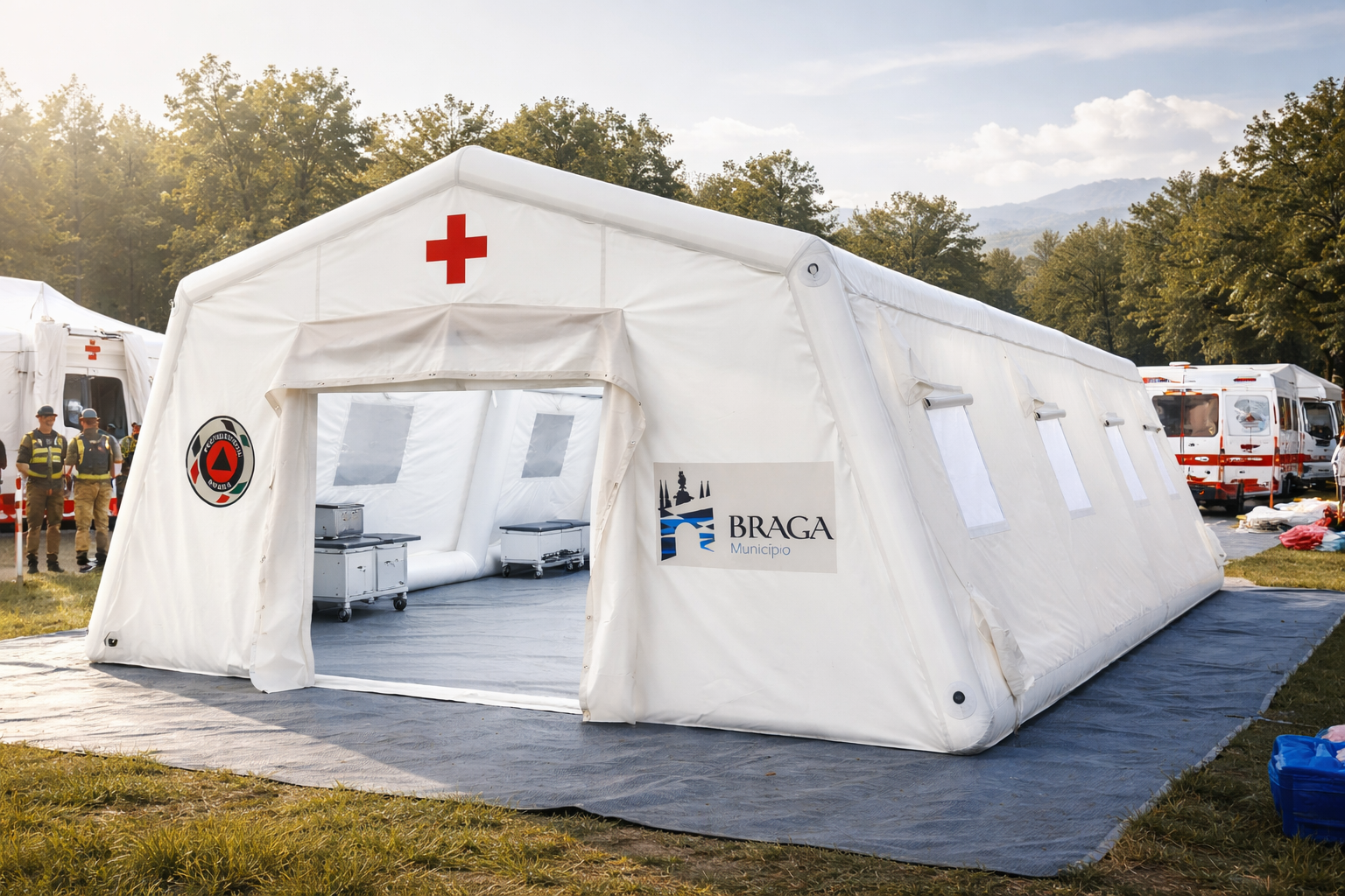 Inflatable Medical and Emergency Tents