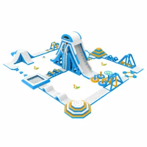 Commercial Inflatable Water Obstacle Course – Floating Aqua Park A7-99