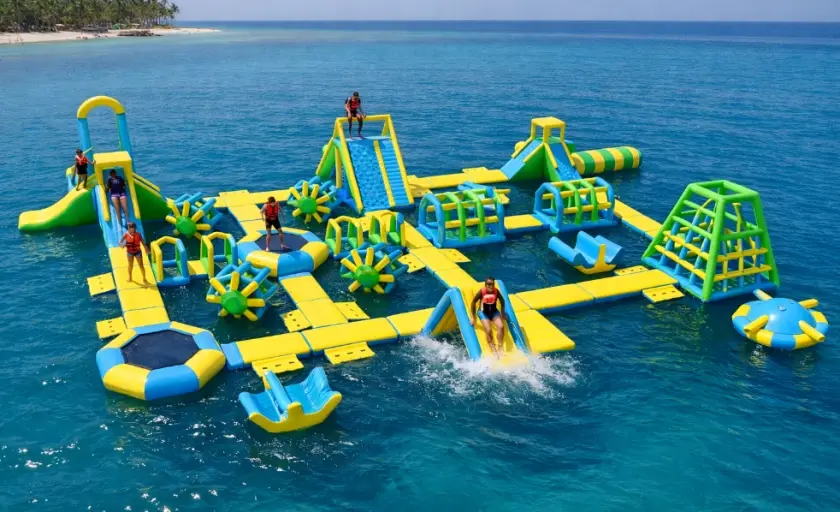 inflatable water park