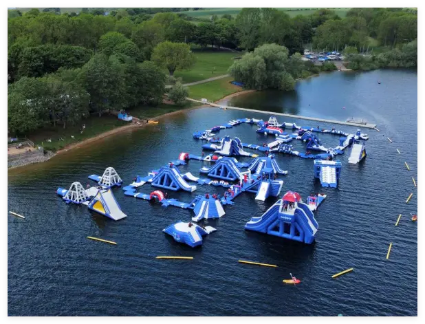 Lake Inflatable Water Park Project
