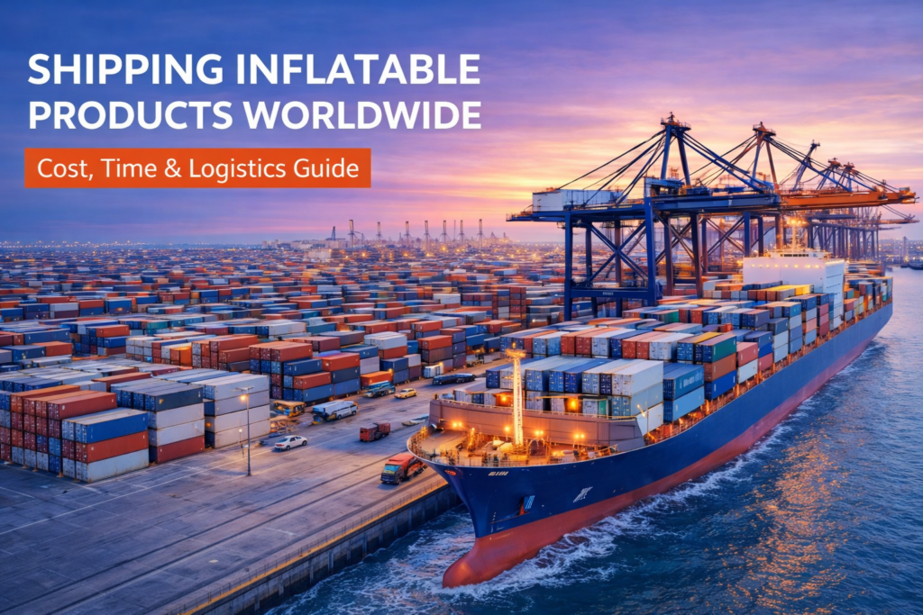 Shipping Inflatable Products Worldwide