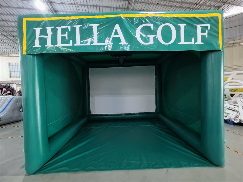 Commercial Inflatable Golf Simulator Tent Enclosure - Image 3
