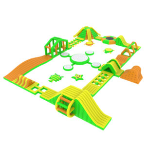 inflatable park water