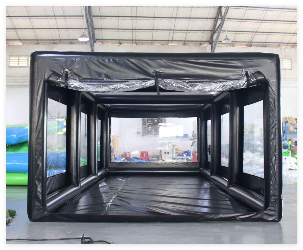 Inflatable Car Capsule – Transparent Inflatable Car Cover for Vehicle Storage & Display - Image 3
