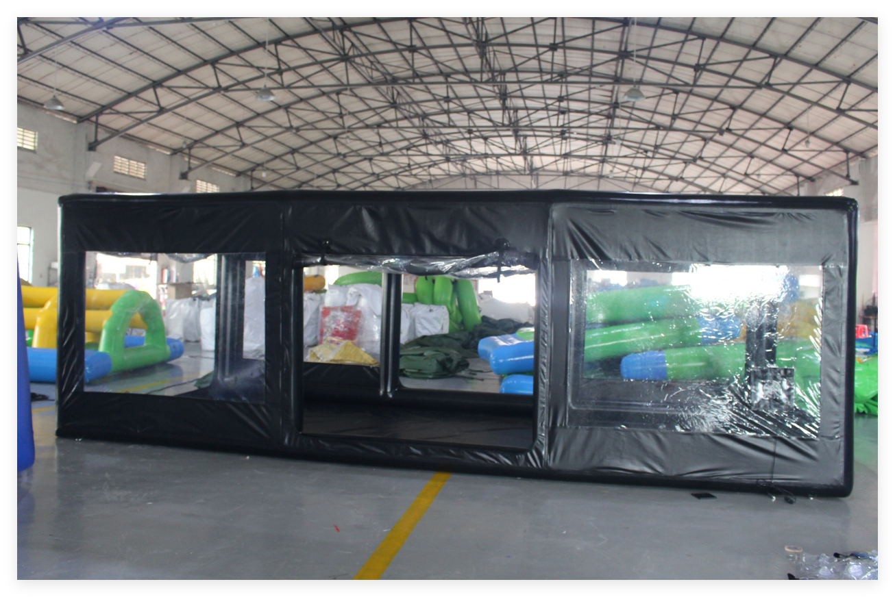 Inflatable Car Capsule – Transparent Inflatable Car Cover for Vehicle Storage & Display - Image 4