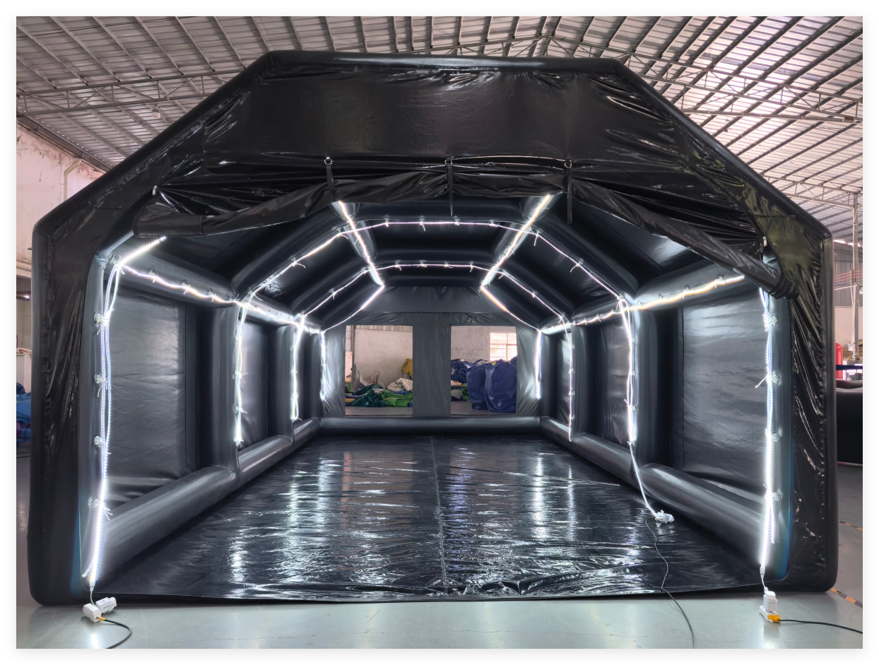 Airtight Inflatable Paint Booth For Cars - Image 6