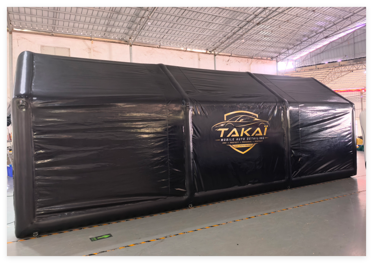 Airtight Inflatable Paint Booth For Cars - Image 8