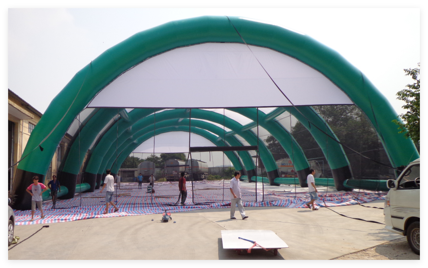 Airtight Inflatable Paintball Arena Tent - Image 5