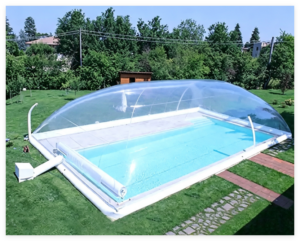 Inflatable Pool Dome Tent