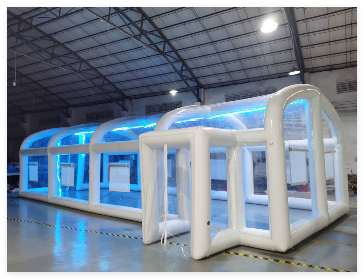 Inflatable Pool Cover Tent for Sale – Heavy Duty Waterproof PVC Pool Enclosure - Image 3