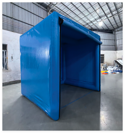 Portable Inflatable Spray Booth Tent – 2.5x2.5x2.5m Airtight Inflatable Work Shelter for Painting & Repair - Image 2