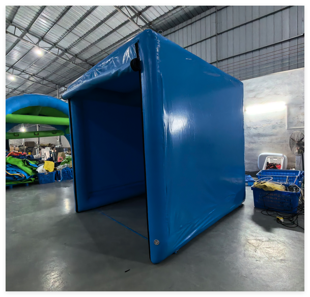 Portable Inflatable Spray Booth Tent – 2.5x2.5x2.5m Airtight Inflatable Work Shelter for Painting & Repair - Image 3