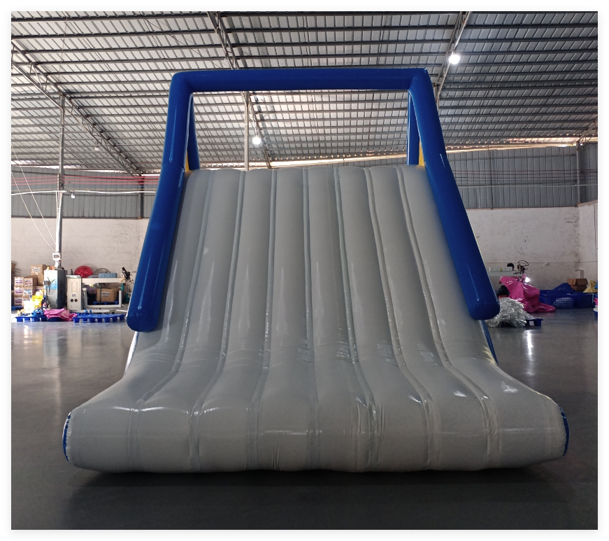 Inflatable Triangle Water Slide | Commercial Floating Water Climbing Slide Module - Image 3