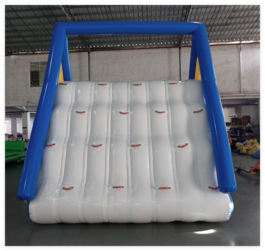 Inflatable Triangle Water Slide | Commercial Floating Water Climbing Slide Module - Image 4