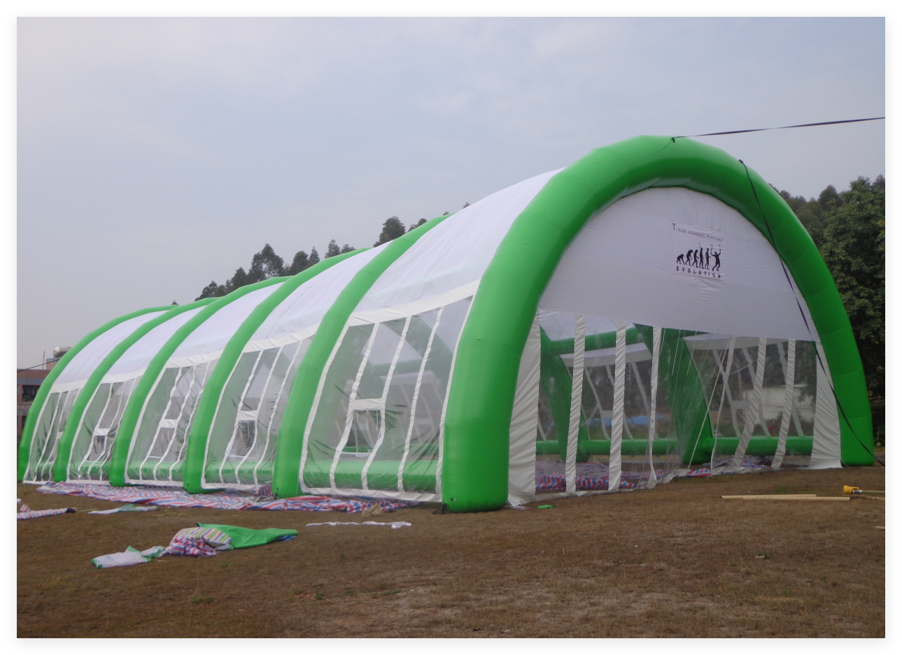 Commercial Giant Inflatable Sport Tunnel Tent - Image 2