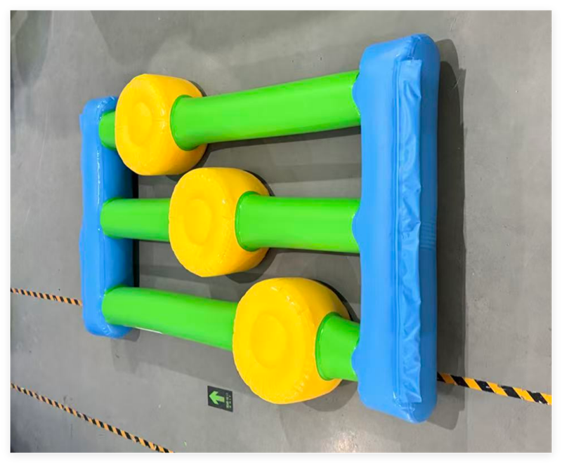 Inflatable Frog Jump for Sale – Fun Floating Jumping Module for Water Parks - Image 3