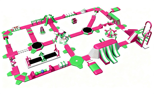 Inflatable Water Park for Adults – Commercial Floating Aqua Park WP03 - Image 2