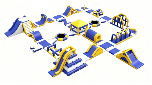 Modular Aqua Obstacle Course-Commercial Grade Inflatable Floating Water Park WP05 - Image 4