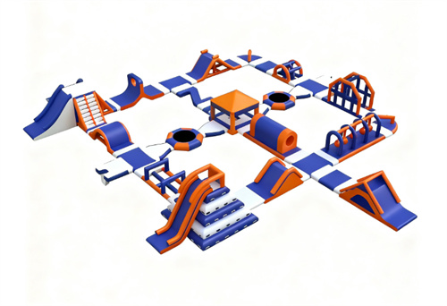 Modular Aqua Obstacle Course-Commercial Grade Inflatable Floating Water Park WP05 - Image 3