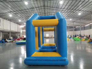 floating obstacle course monkey bars