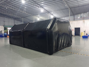 Airtight Inflatable Car Paint Spray Booth