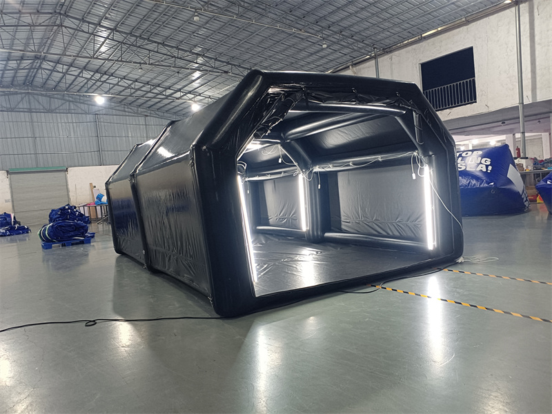 portable inflatable paint booth for cars