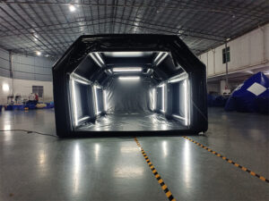 Airtight Inflatable Car Paint Spray Booth