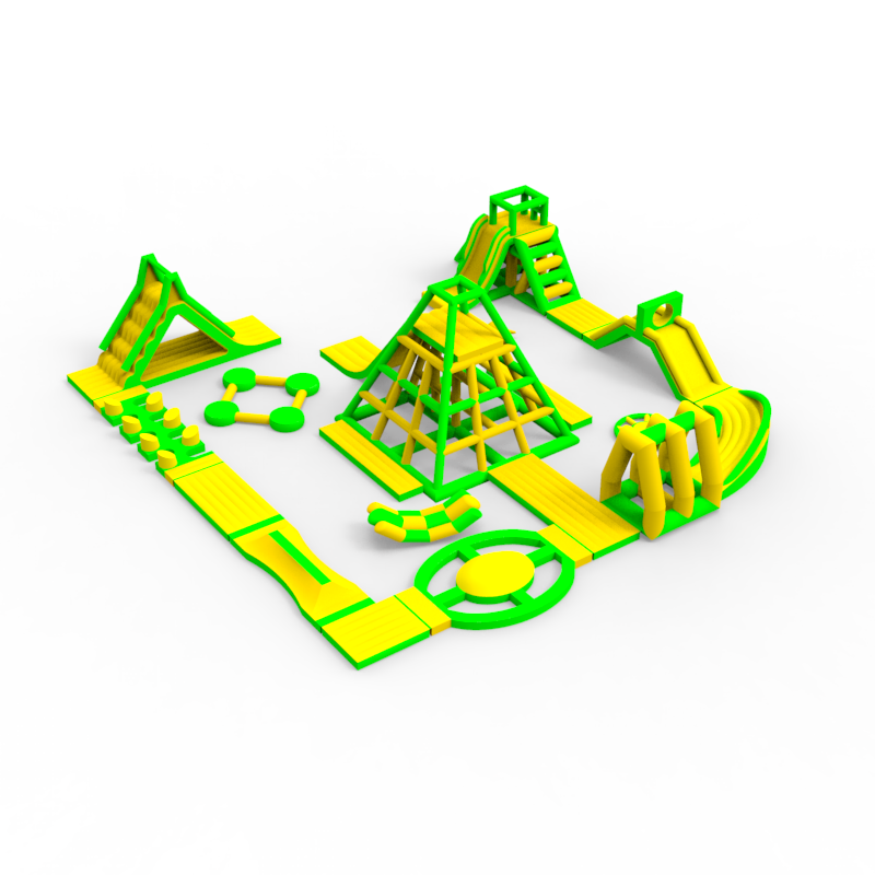 20m Small Inflatable Aqua Park - Commercial Grade Aqua Obstacle Course - Image 3
