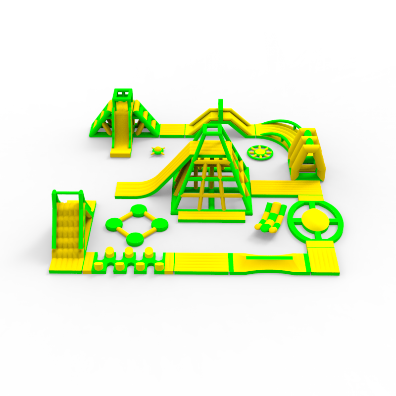 20m Small Inflatable Aqua Park - Commercial Grade Aqua Obstacle Course - Image 4