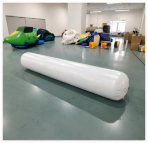 inflatable log roll