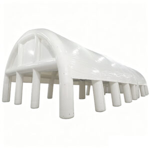 Large Inflatable Marquee Tent - Heavy Duty PVC Airtight Structure for Outdoor Events, Exhibitions & Warehousing