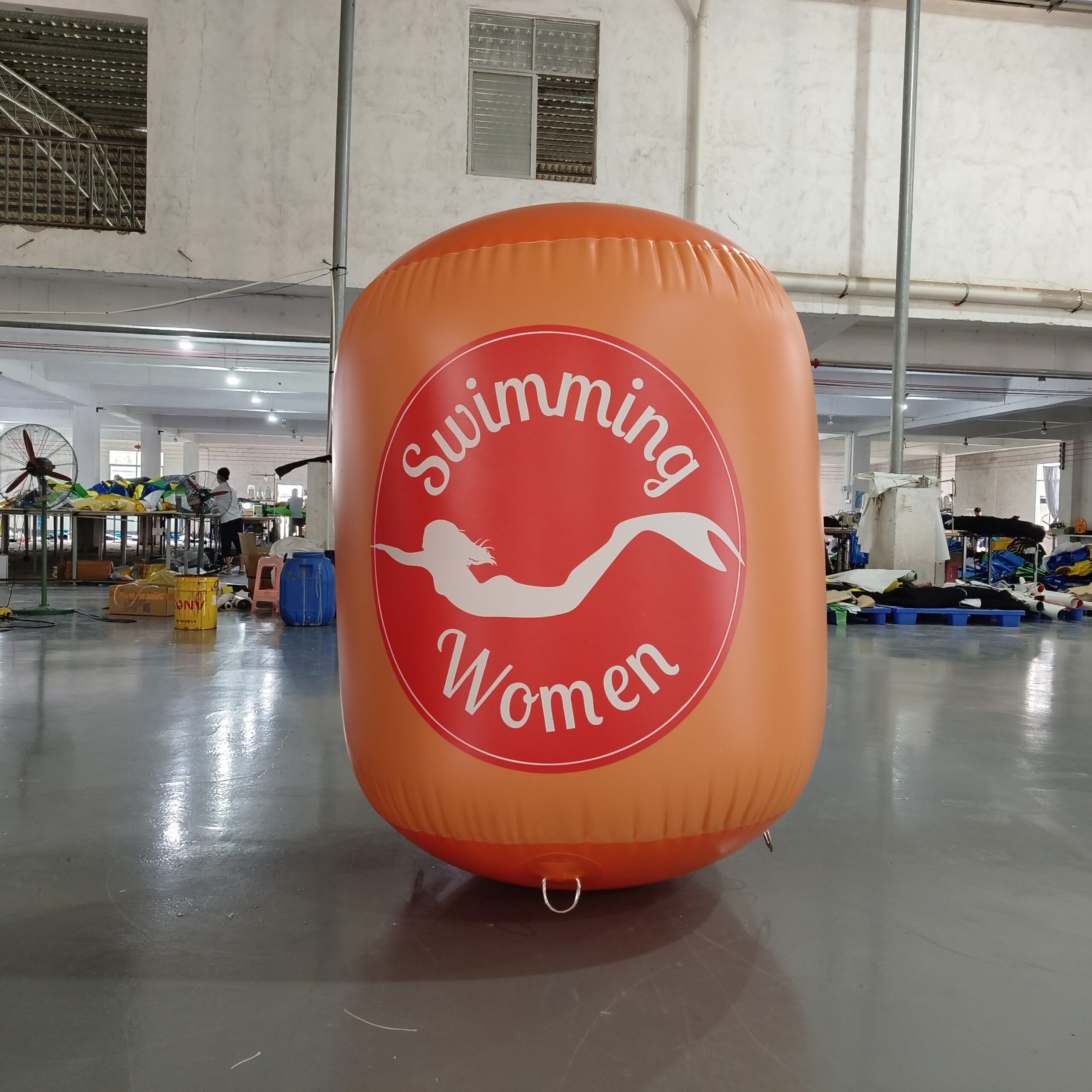 Custom Cylindrical Buoy | 0.6–0.9mm PVC Tarpaulin Marine Marker Buoy with Logo Printing - Image 2