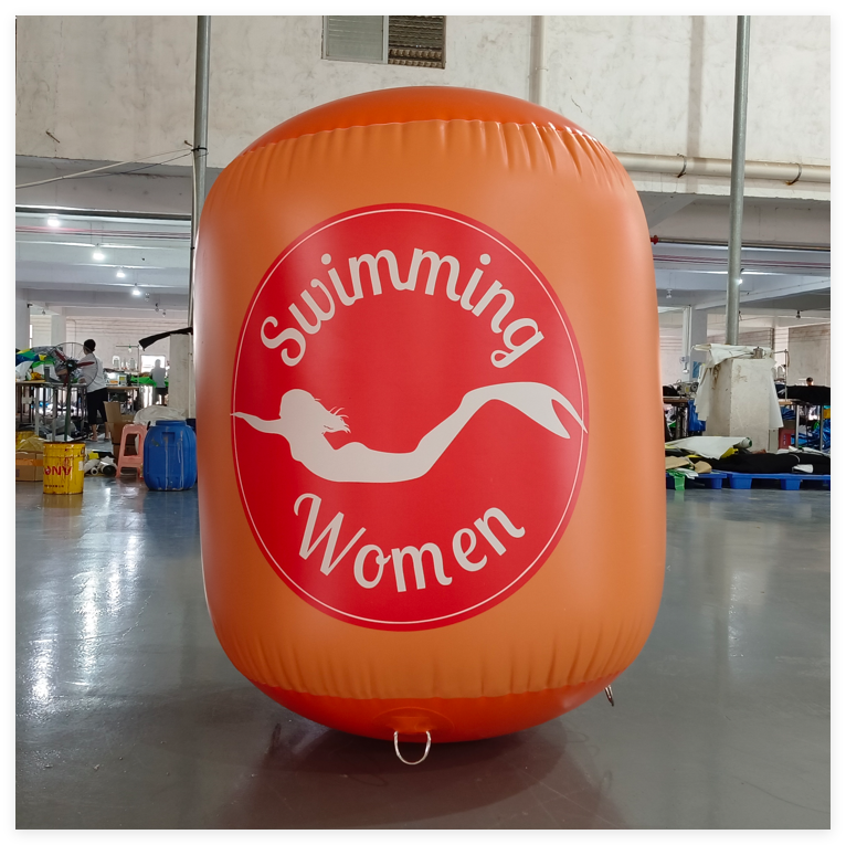 Custom Cylindrical Buoy | 0.6–0.9mm PVC Tarpaulin Marine Marker Buoy with Logo Printing - Image 3