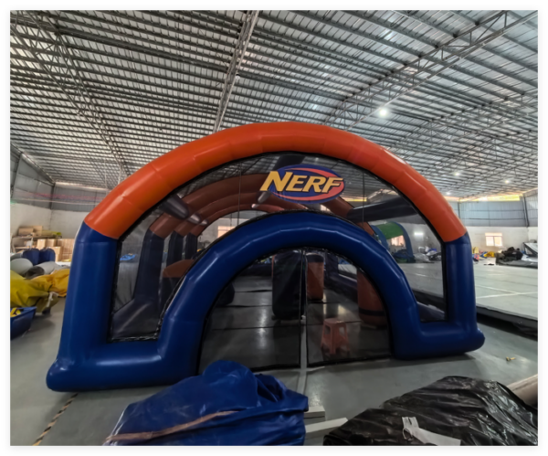 Asu Inflatable Field Airtight Inflatable Arena Bunker Field for Events
