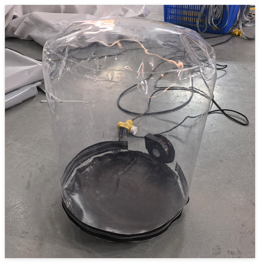 Inflatable Cover for Moving Head Light – Waterproof Protective Inflatable Dome Cover for Outdoor Stage Lighting - Image 3
