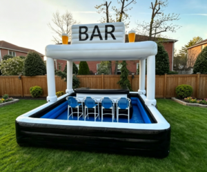 Commercial Inflatable Pool Bar for Party Events