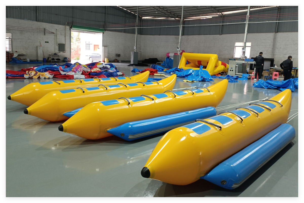 Inflatable Banana Boat for Water Sports & Commercial Towable Rides - Image 3