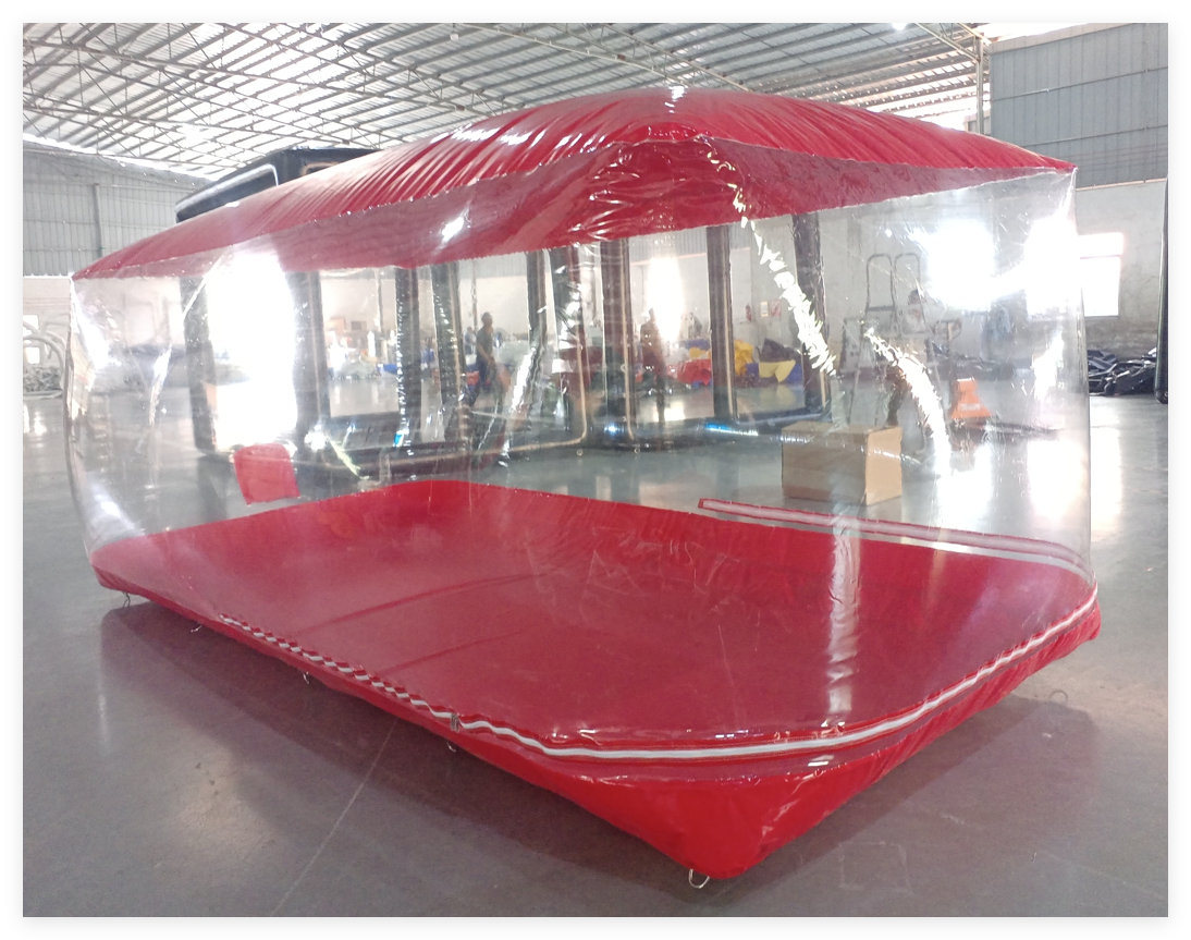 Transparent PVC Inflatable Car Bubble Garage Tent – Airtight Inflatable Car Cover for Indoor & Outdoor Vehicle Protection Storage - Image 4