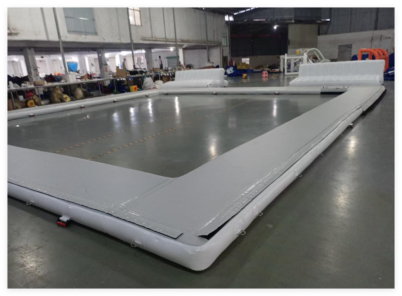 Inflatable Jellyfish Protection Pool | Anti-Jellyfish Floating Sea Swimming Pool with Net & DWF Deck - Image 4