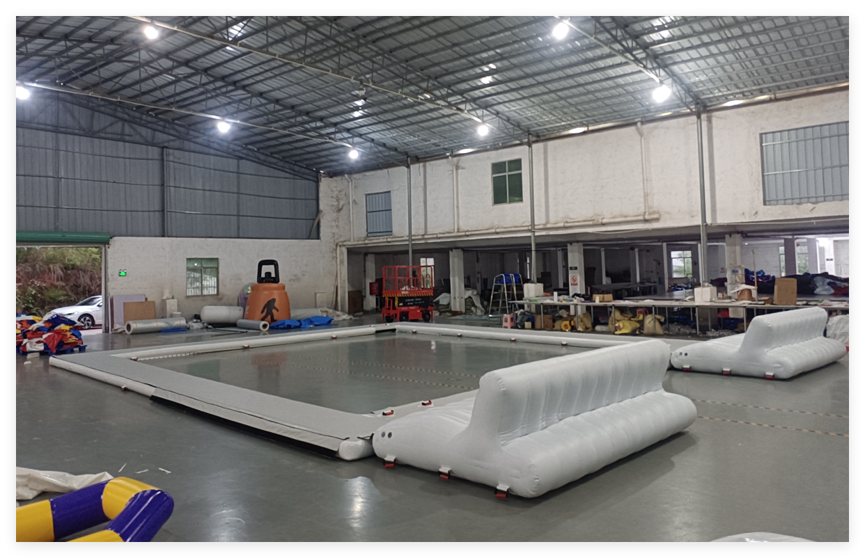 Inflatable Jellyfish Protection Pool | Anti-Jellyfish Floating Sea Swimming Pool with Net & DWF Deck - Image 2
