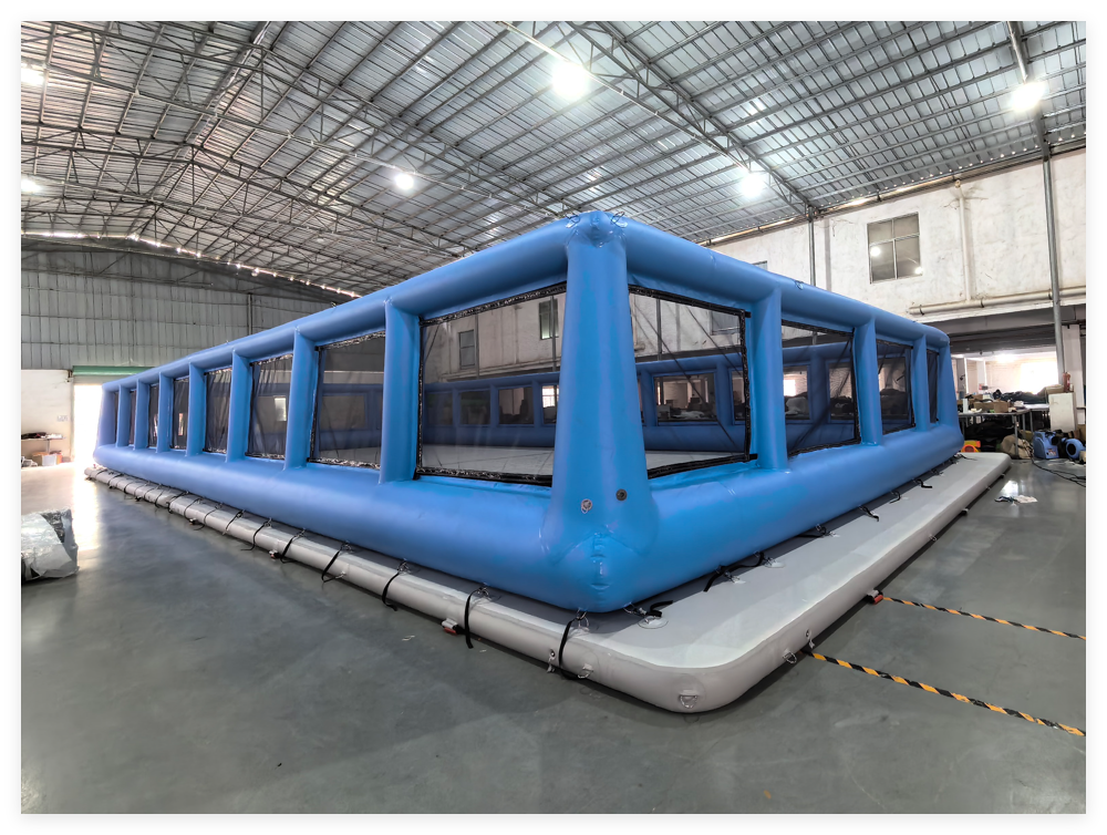 Commercial Inflatable Pickleball Court for Water Park & Floating Sports Events - Image 3