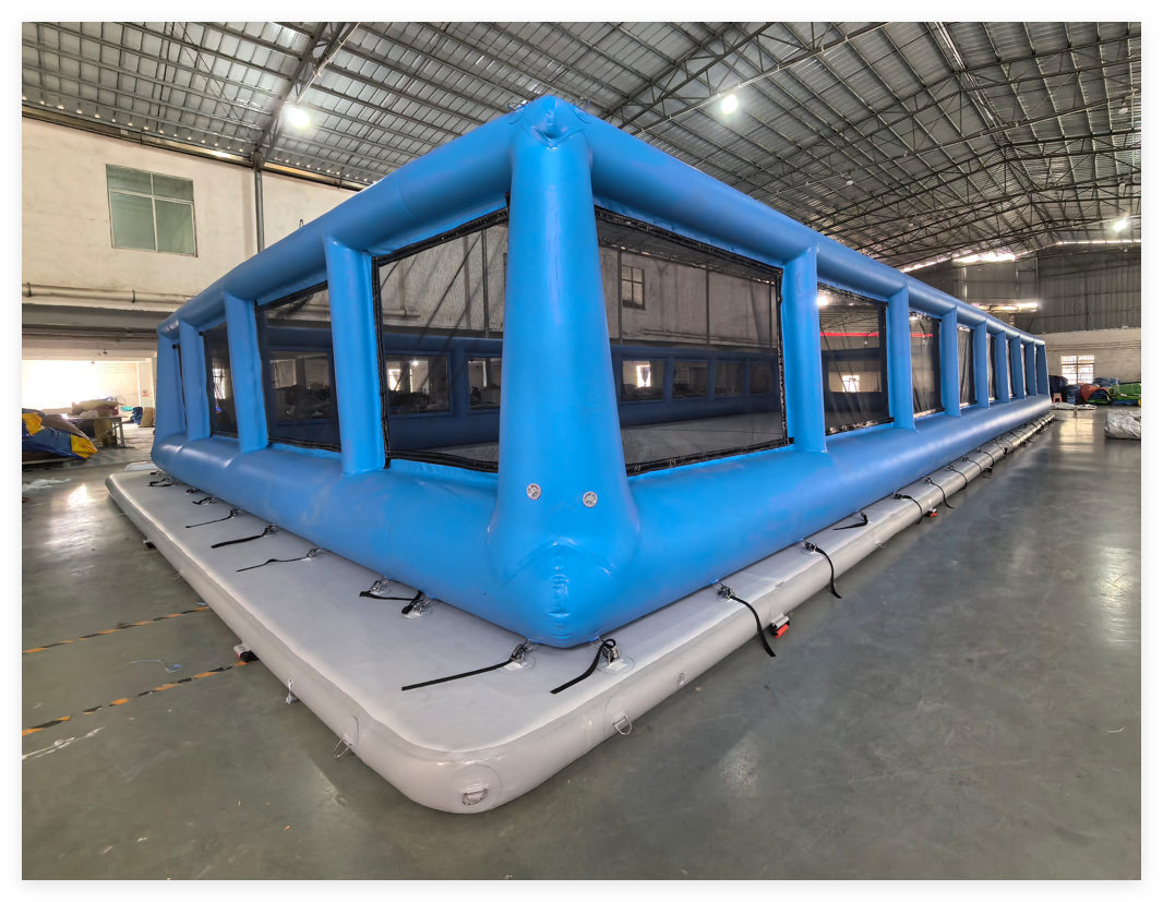 Commercial Inflatable Pickleball Court for Water Park & Floating Sports Events - Image 4