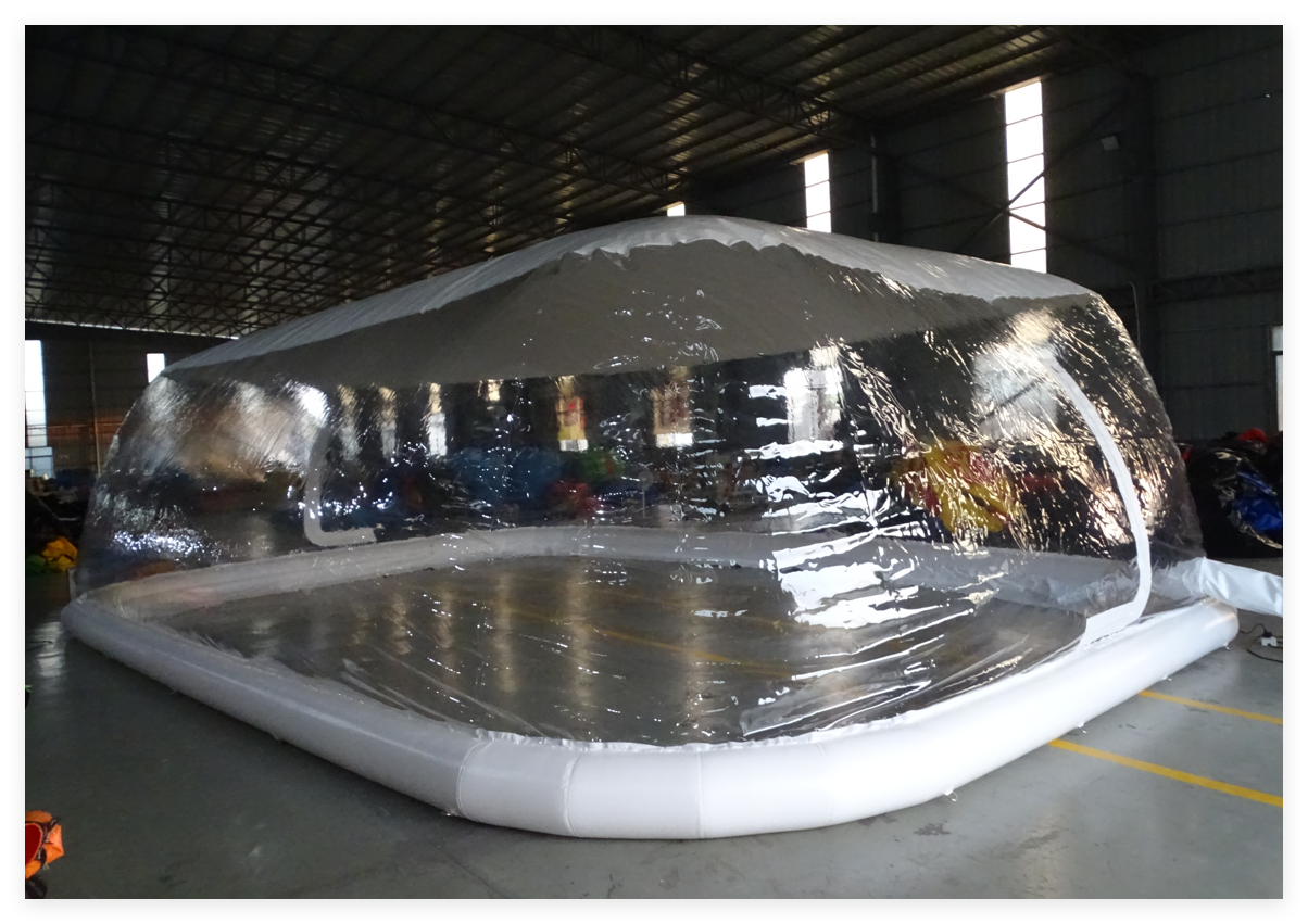 Inflatable Pool Cover – Heavy Duty Waterproof Air Tight Pool Protection Cover - Image 2