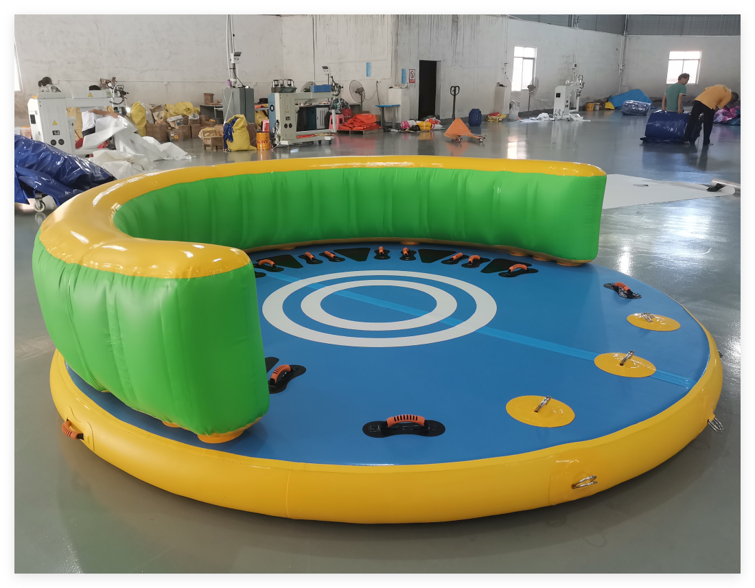 8 Person Inflatable Towable Boat for Water Sports & Commercial Beach Fun - Image 2