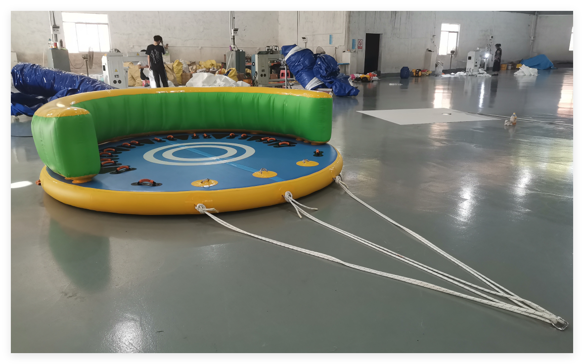 8 Person Inflatable Towable Boat for Water Sports & Commercial Beach Fun - Image 4