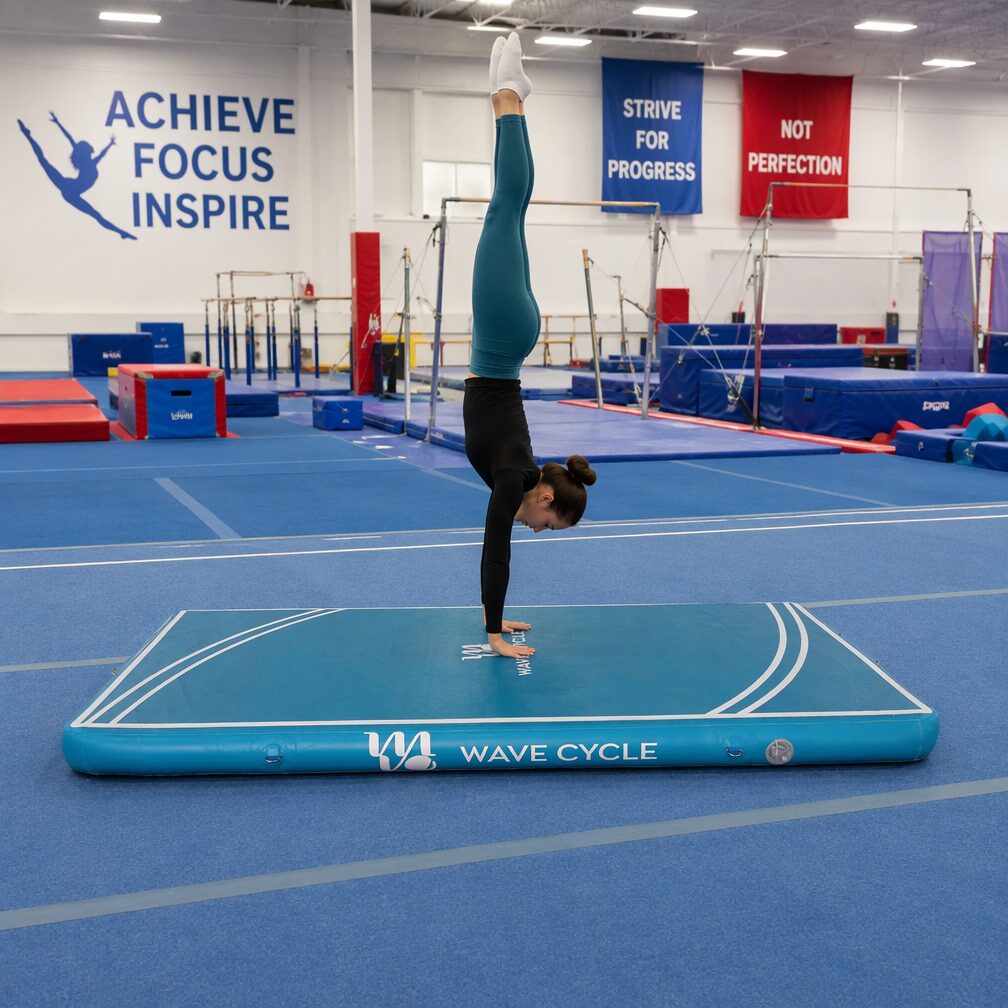 Custom Inflatable Water Yoga Mat Floating Fitness Board - Image 3